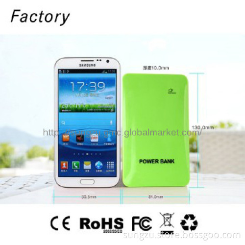 Low price mobile power bank work for samsung apple phones